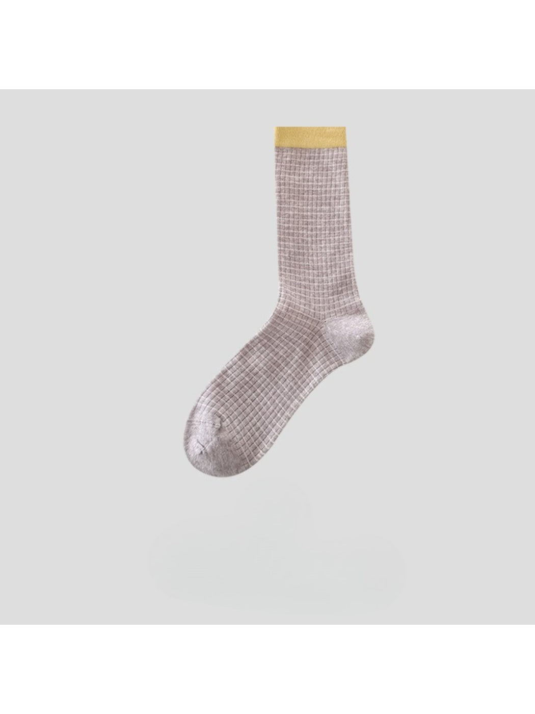 Rufia - Soft Textured Grid Crew Socks product image 4