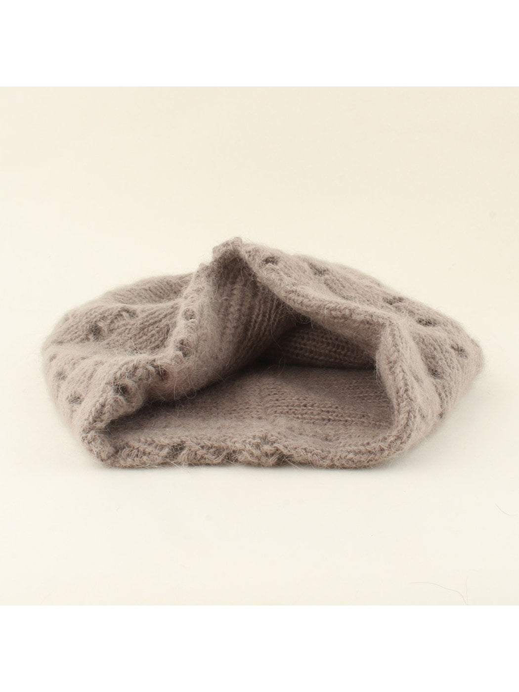Haila - Solid Color Pull-On Knit Beanie