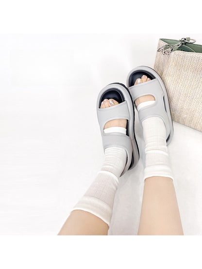 Rufia - Sheer Ruffle Edge Open Design Socks