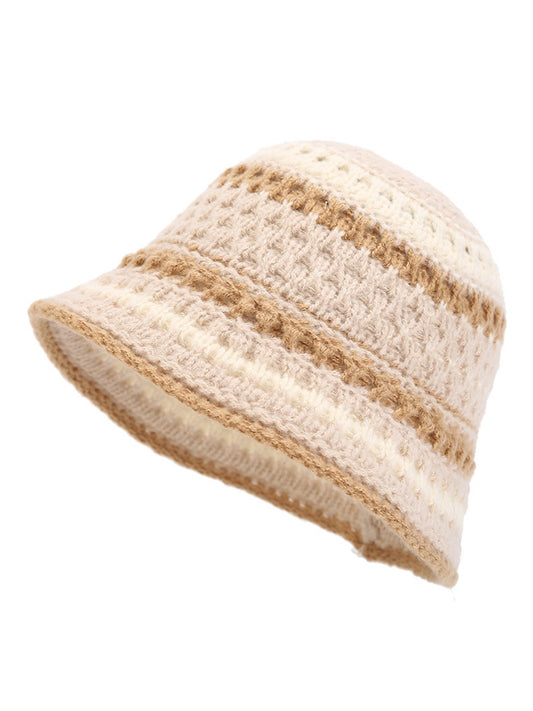 Haila – Color Block Stripe Bucket Hat