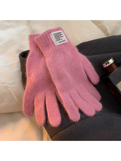 Gloving - Simple Label Patch Women's Winter Gloves