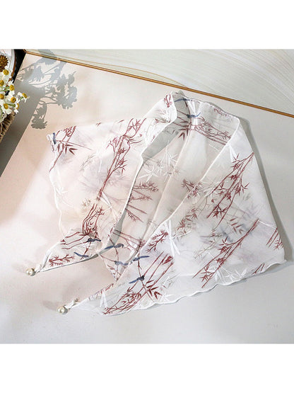 Scarvii - Watercolor Bamboo Headscarf