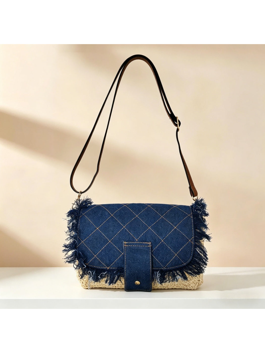 Cosbai Fringe Shoulder Saddle Bag product image