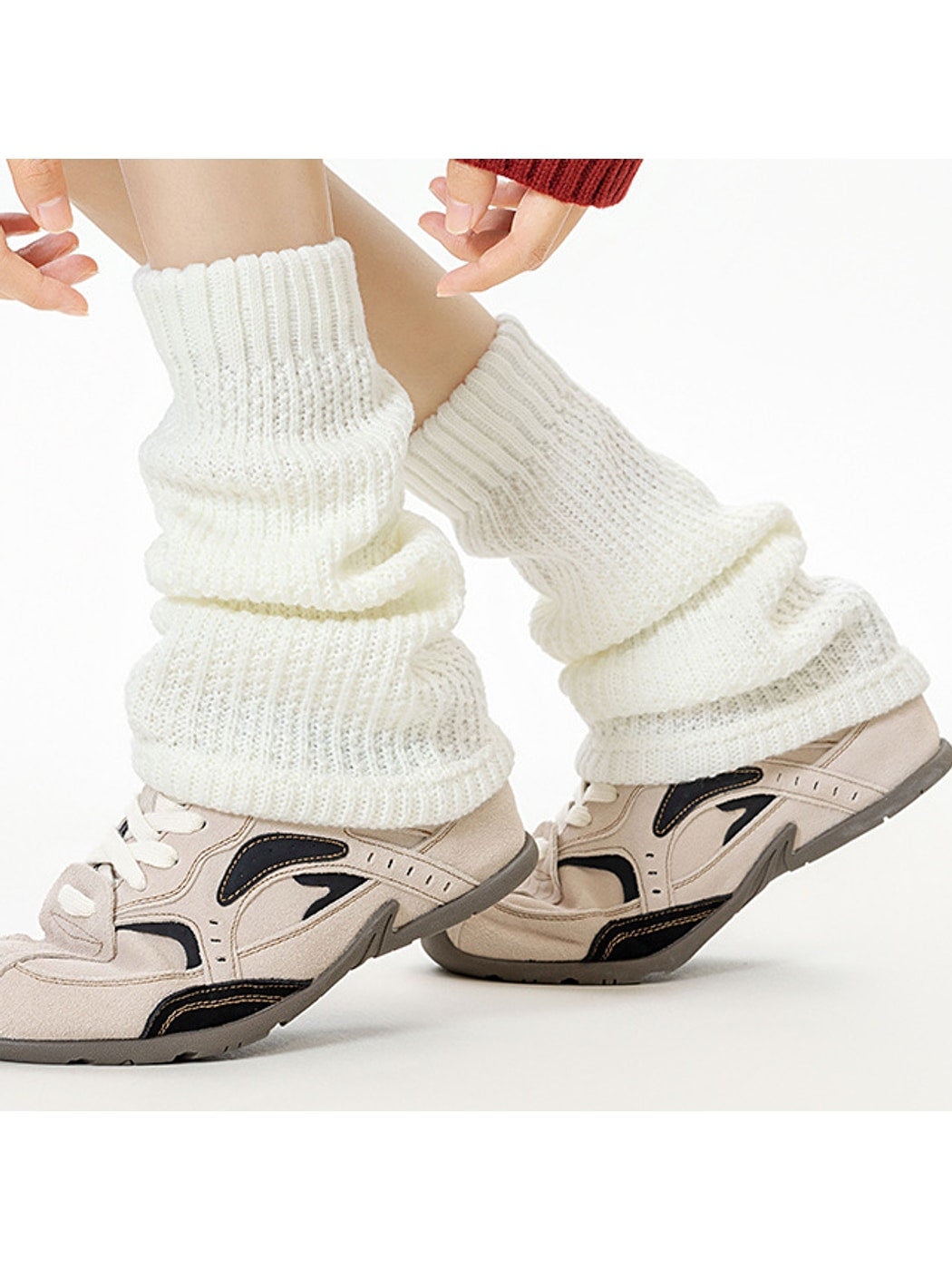 Cozyra - Minimal Knit Leg Warmers