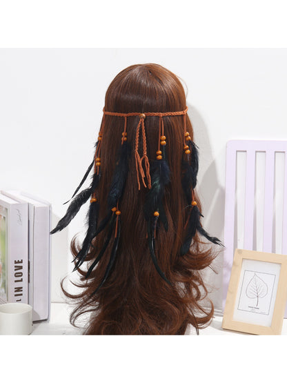 Hairish - Bohemian Feather Hair Headpiece