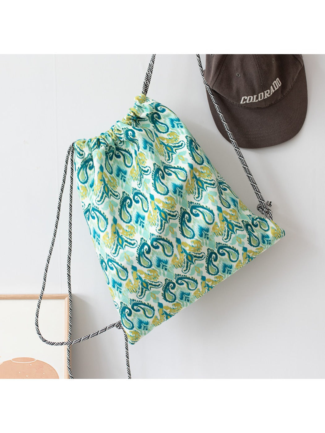 Cosbai -  Boho Drawstring Bag