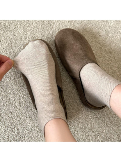 Rufia - Minimal Plain Daily Women's Ankle Socks