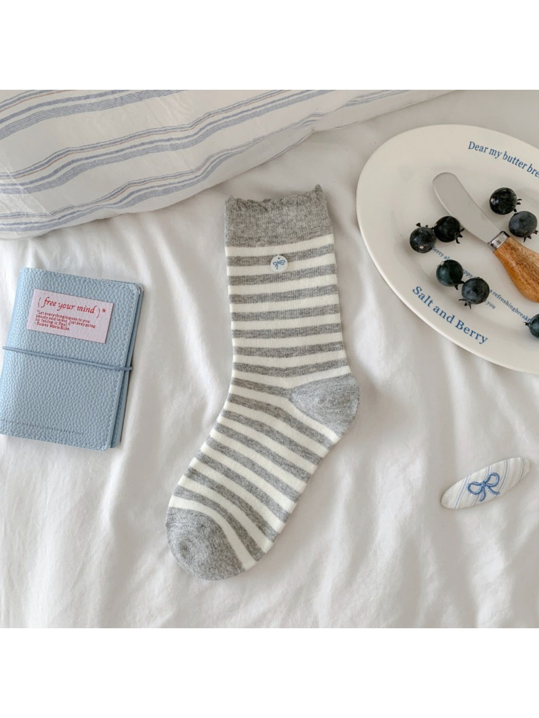 Rufia - Ruffle Cuff Cute Crew Socks product image 4