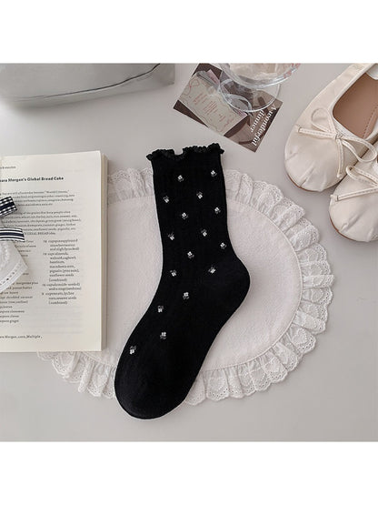 Rufia - Floral Ruffle Crew Socks product image 7