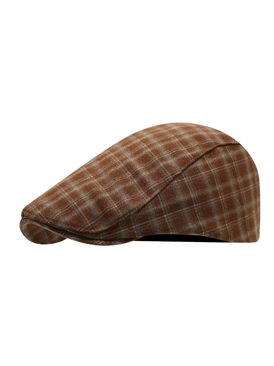 Haila - Vintage Plaid Newsboy Cap