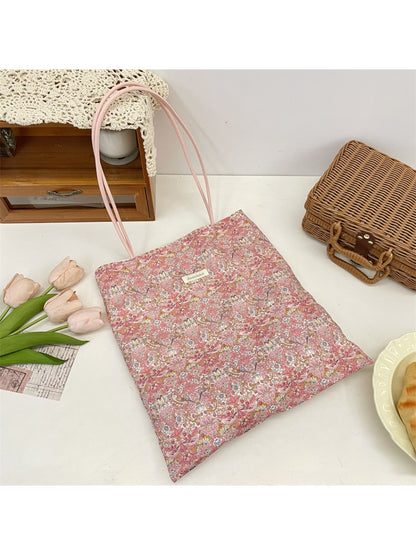 Cosbai - Sweet Floral Print Shoulder Bag