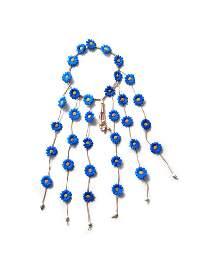 Hairish - Boho Sunflower Flower Hair Chain