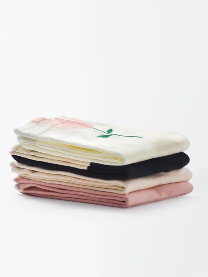 Rufia - Color Pop Flower Crew Socks