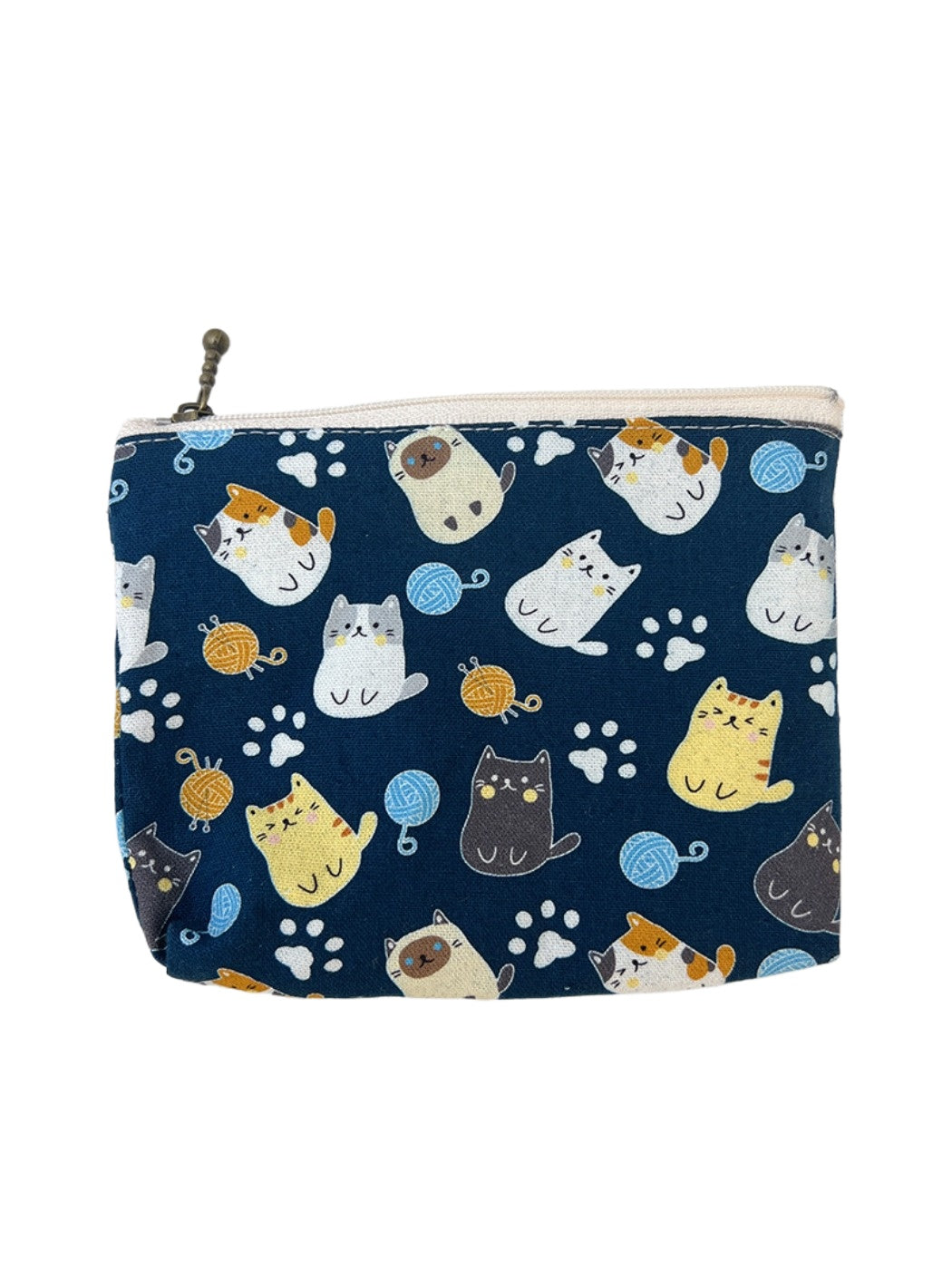 Cosbai cute cartoon coin purse with a smiling face and vibrant colors