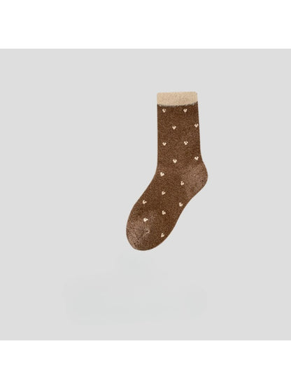 Rufia - Mini Heart Dot Crew Socks