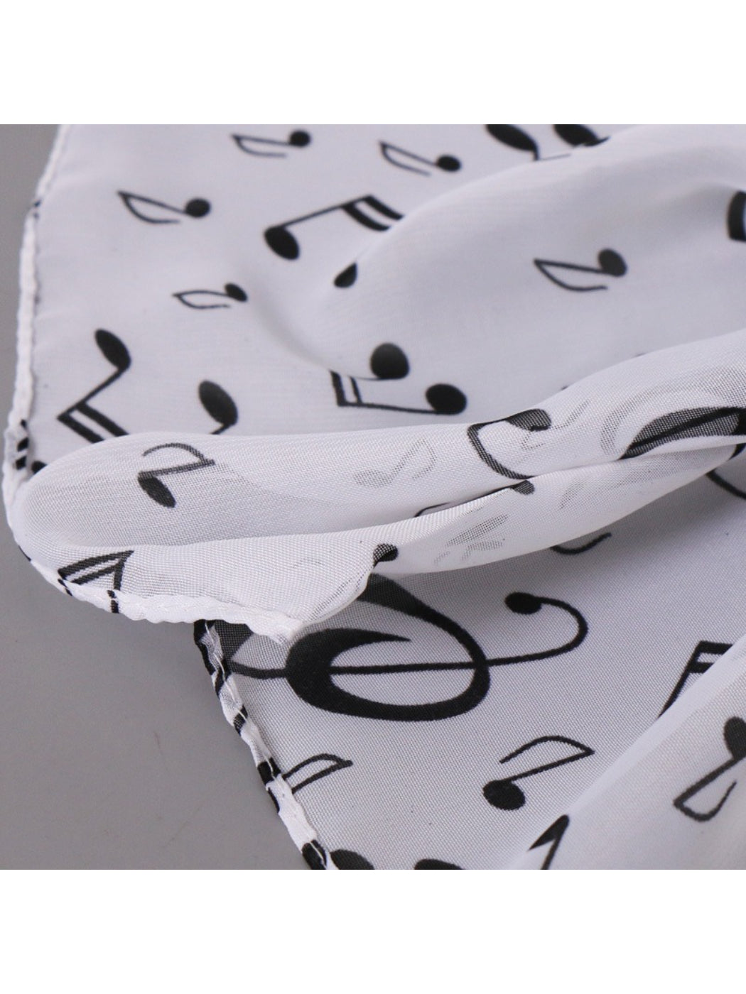 Scarvii - Spring Summer Music Note Print Scarf