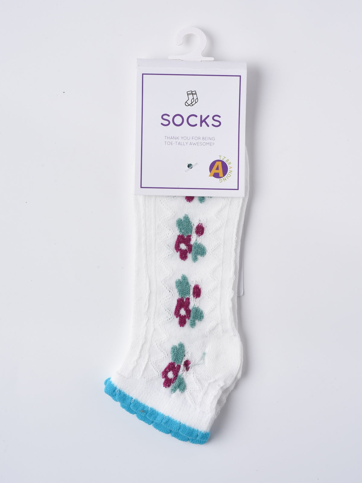 Rufia- Colorful Lace Trim Summer Low-Cut Socks