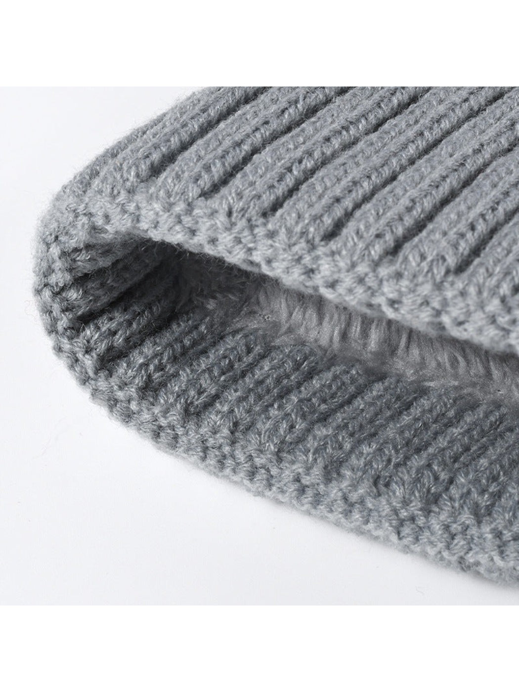 Haila - Pom-Pom Cuffed Knit Beanie