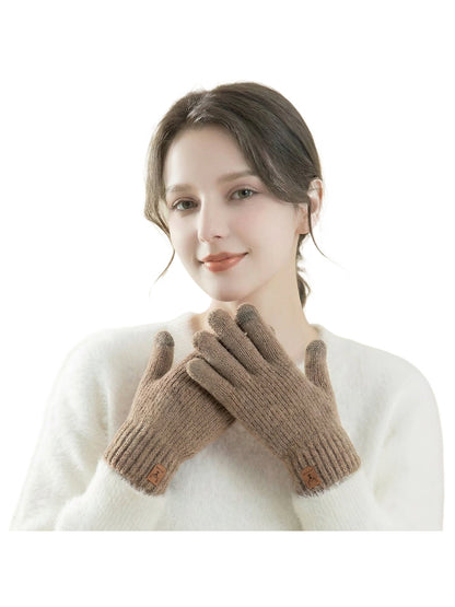 Gloving - Textured Knit Winter Gloves