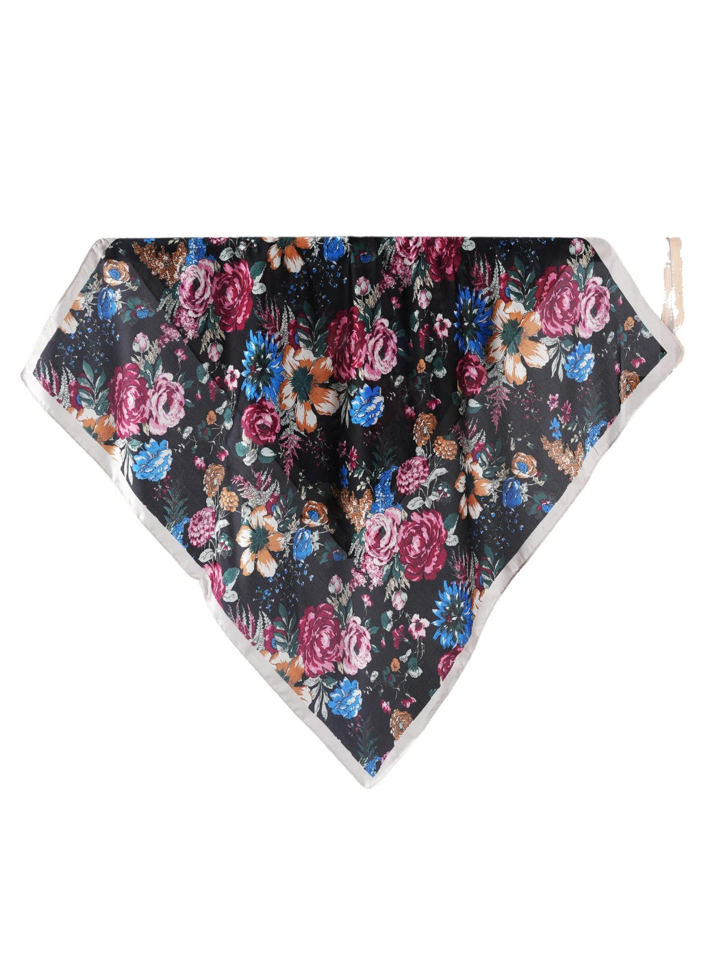 Scarvii - Vintage Garden Floral Square Scarf
