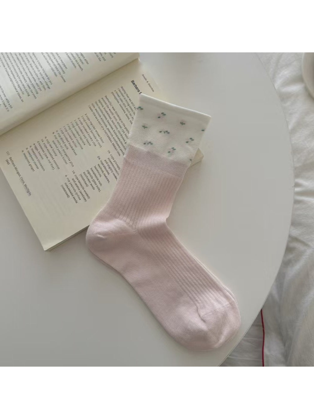 Rufia - Contrast Trim Crew Socks product image 6