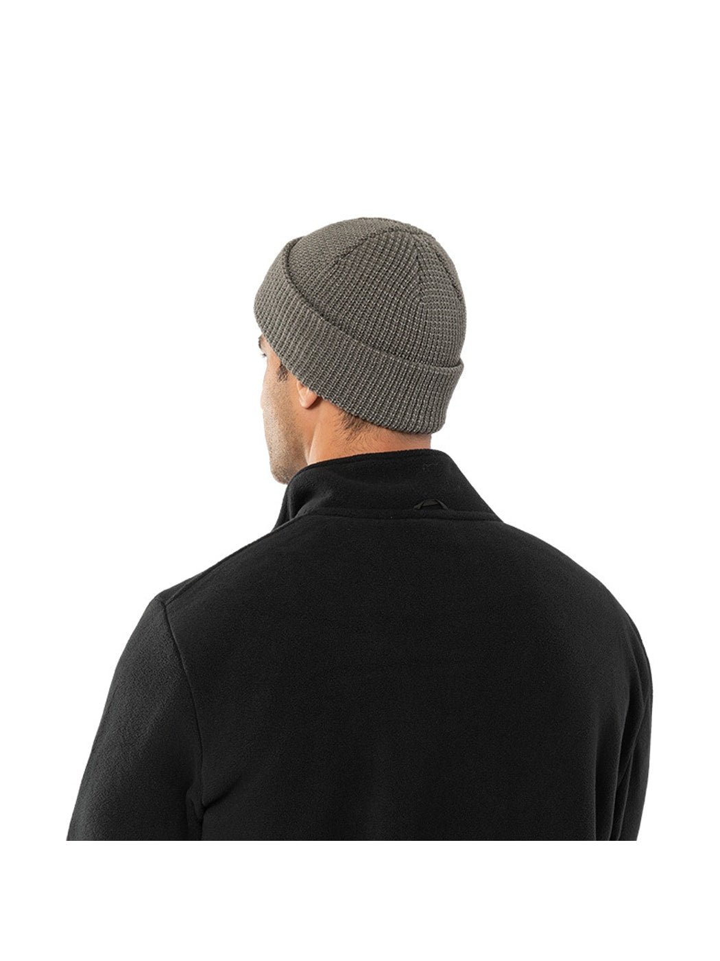 Haila - Classic Textured Knit Cuffed Beanie