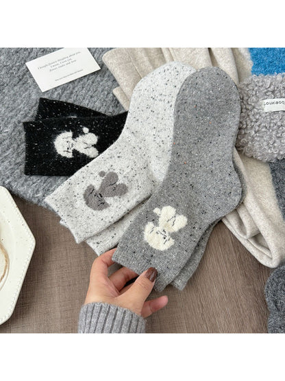 Rufia - Soft Dog Accent Crew Socks