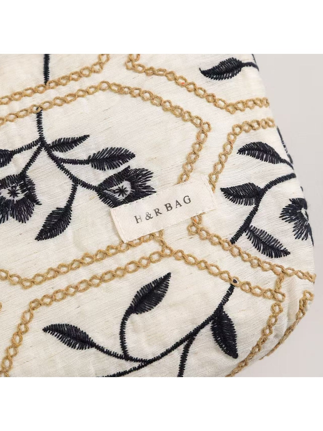Cosbai - Women's Floral Print Handheld Cosmetic Bag