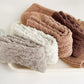 Rufia - Solid Color Soft Coral Fleece Socks