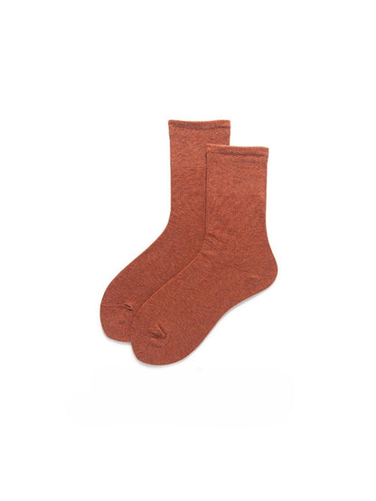 Rufia - Solid Color Everyday Crew Socks