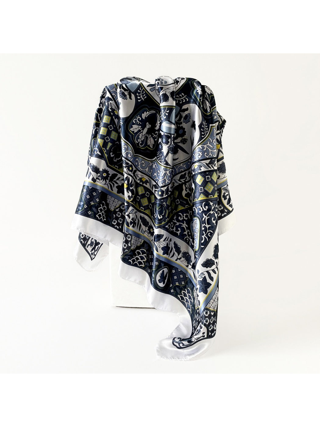 Scarvii - Colorful Mosaic Panel Square Scarf