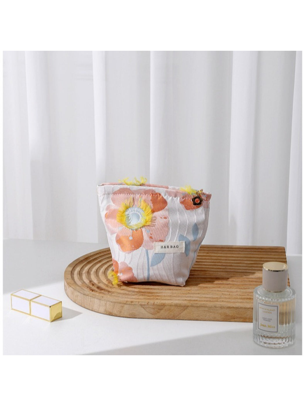 Cosbai - Poppy Bloom Cosmetic Bag