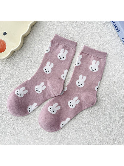 Rufia - Soft Bunny Motif Crew Socks product image 6