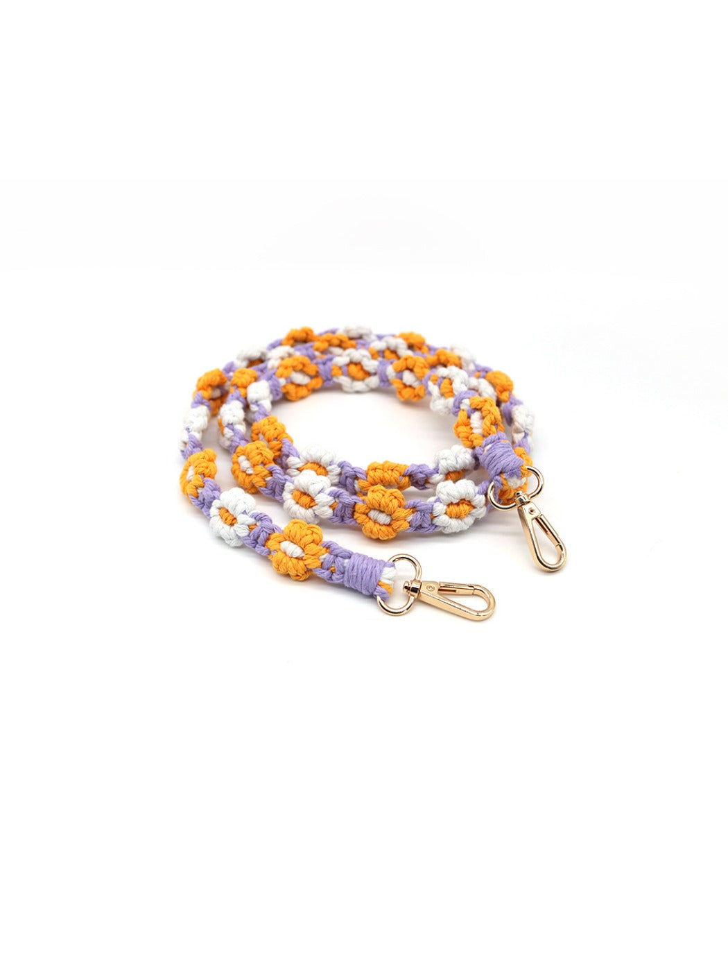 Koco Crochet Daisy Phone Lanyard & Keychain product shape