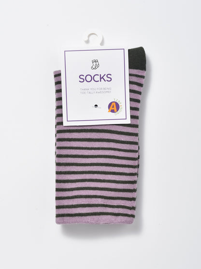 Rufia - Classic Multi Stripe Crew Socks