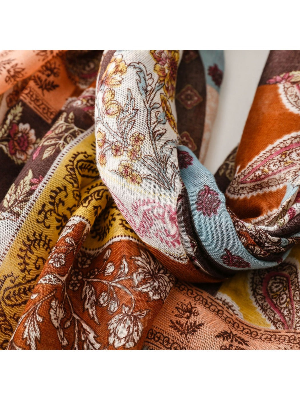 Scarvii - Versatile Bohemian Ethnic Beach Shawl Scarf