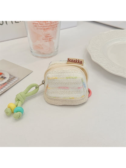 Cosbai - Cute Bluetooth Earbuds Pouch with Lanyard