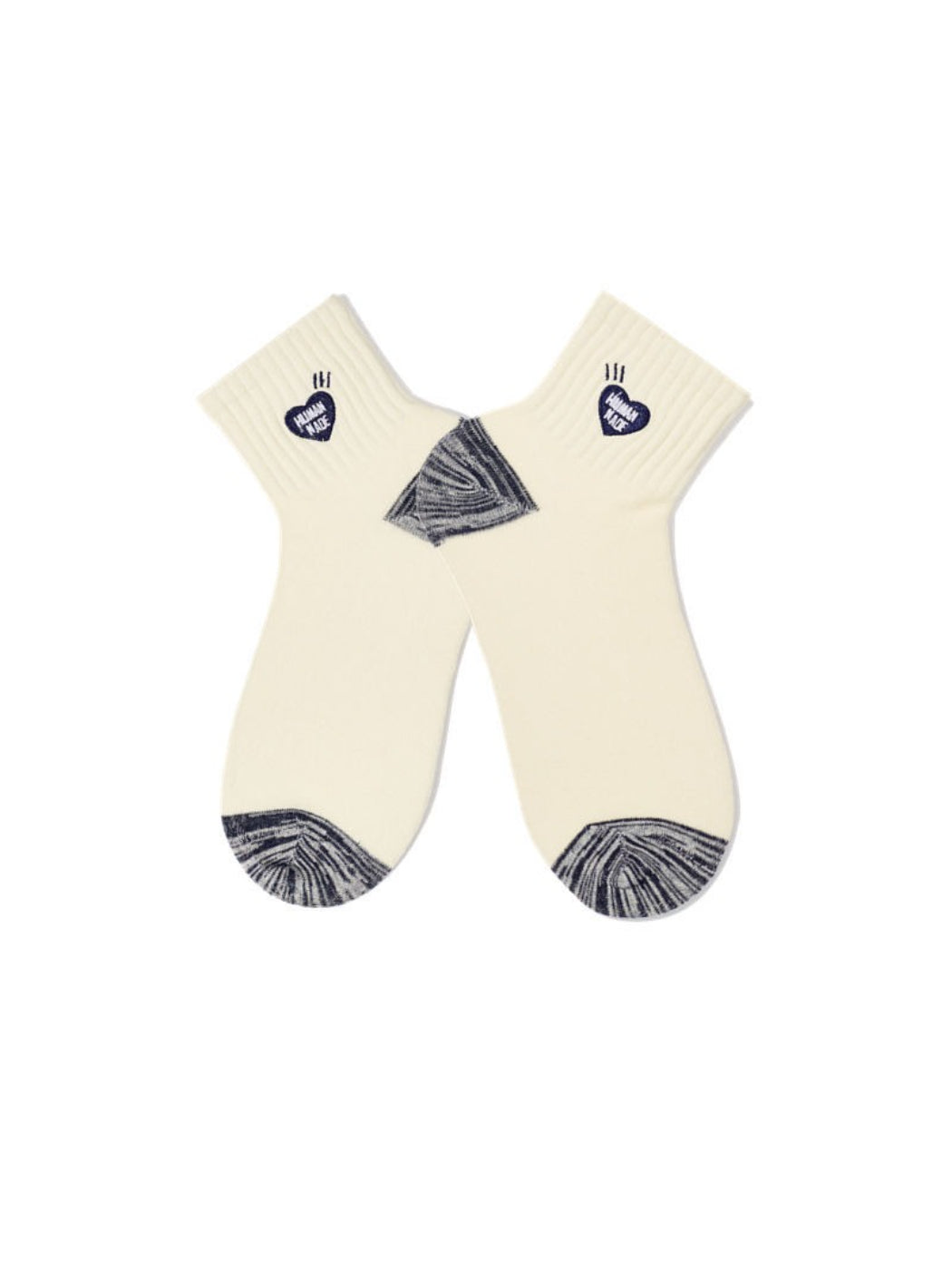 Rufia - Heart Graphic Contrast Crew Socks product image 3