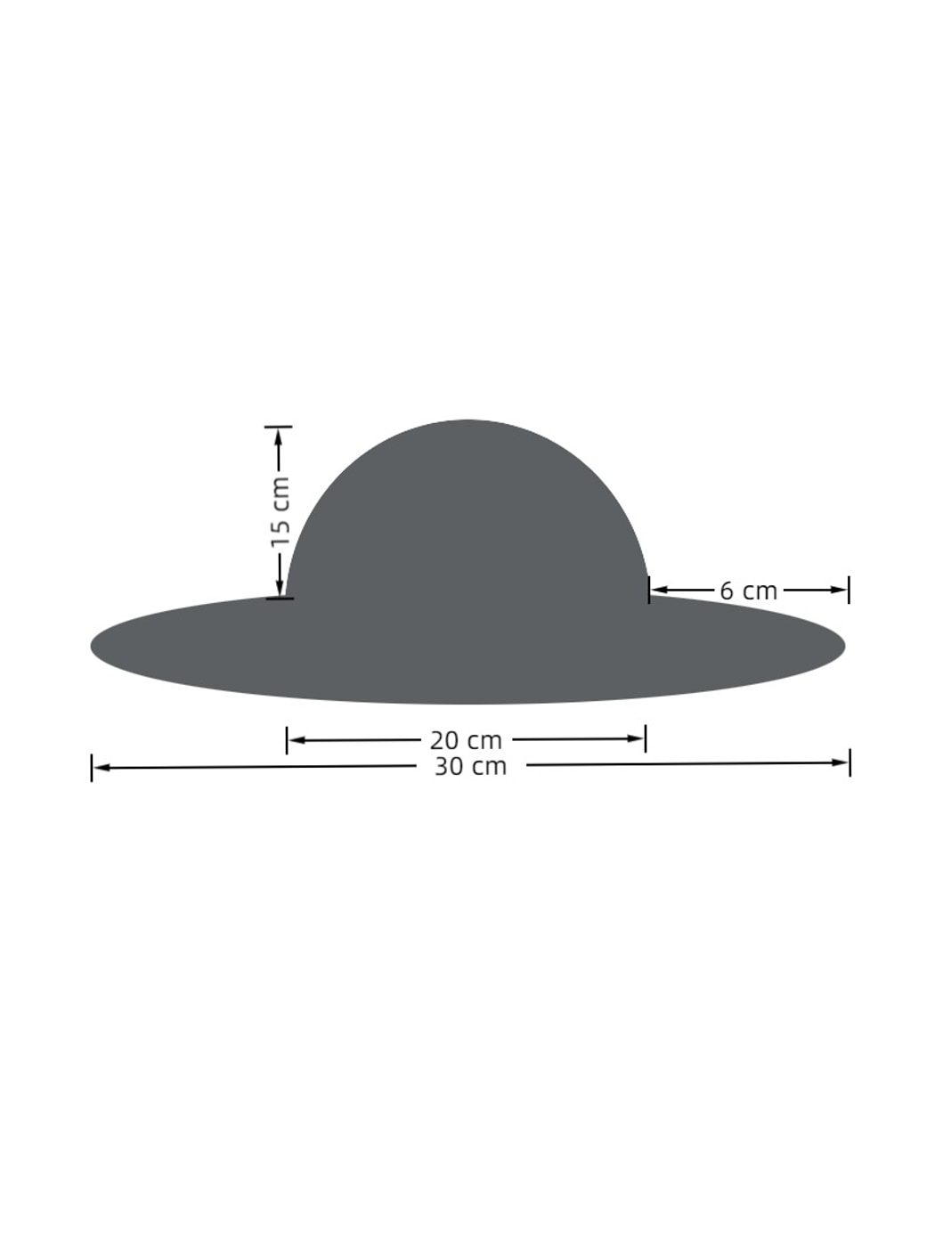 Haila - Simple Pattern Wide Brim Bucket Hat