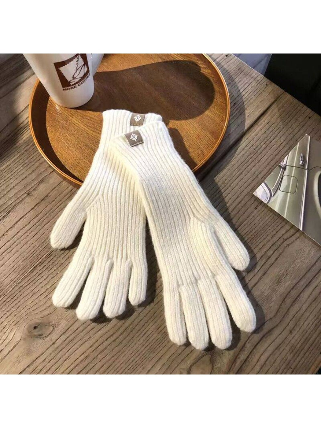 Gloving - Minimal Plain Knit Everyday Winter Gloves