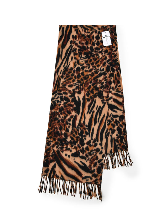 Scarvii – Wild Streak Print Scarf