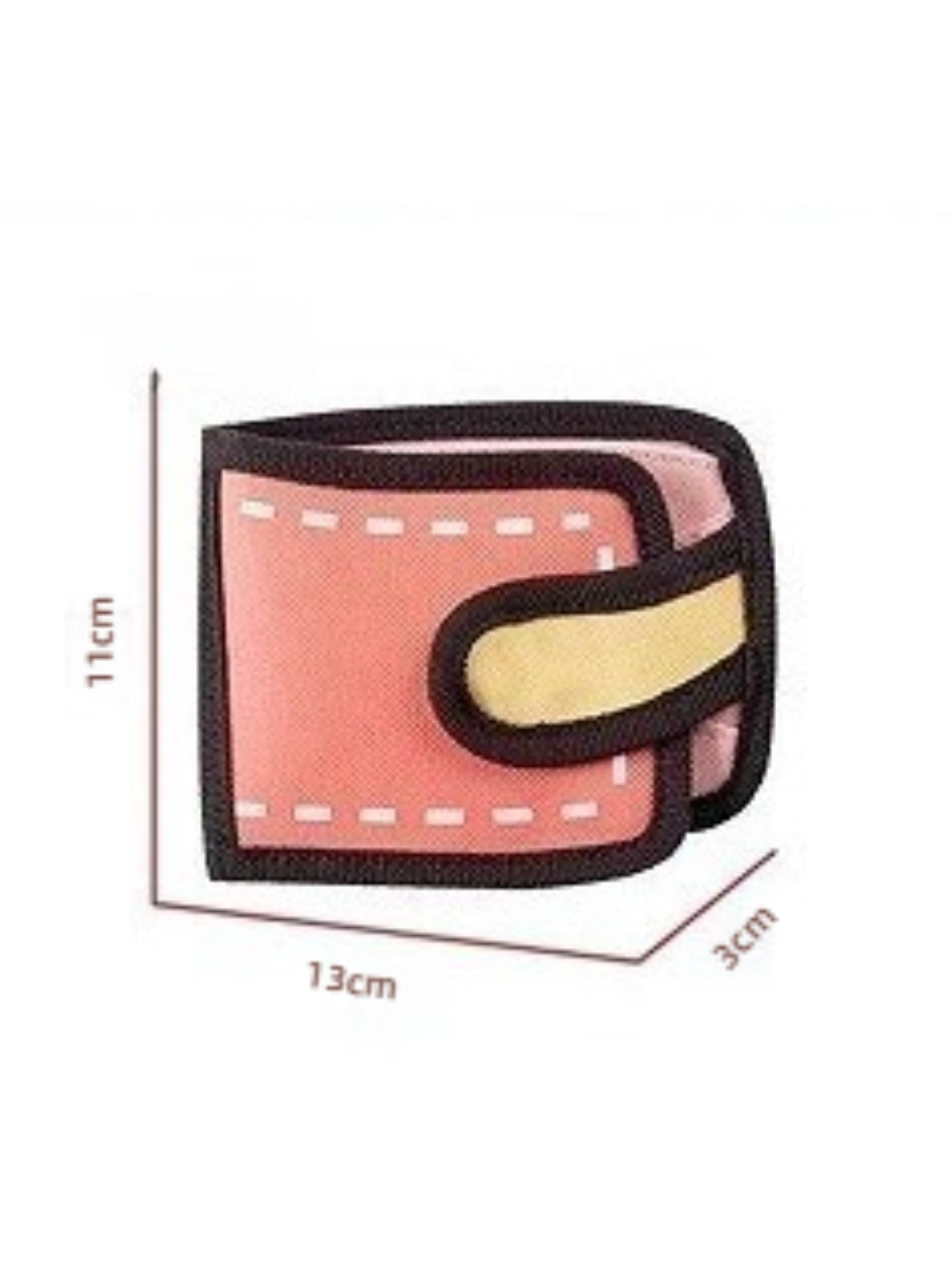 Cosbai - Cartoon Canvas Wallet Pouch