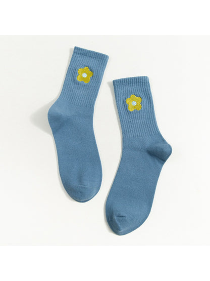 Rufia - Capsule Flower Motif Crew Socks product image 13