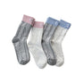 Rufia - Retro Simple Argyle Patchwork Mid-Calf Socks
