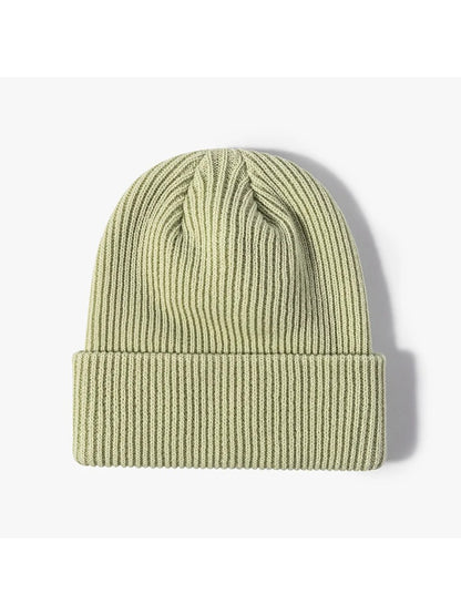 Haila - Classic Rib Knit Cuffed Beanie