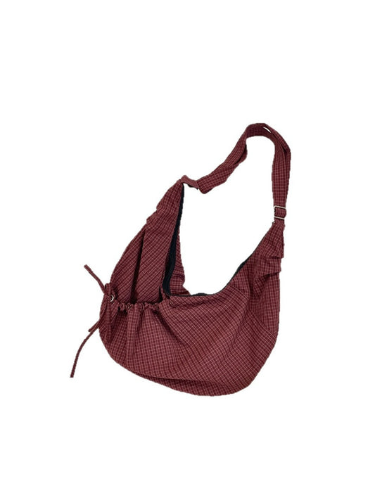 Cosbai - Croissant Shoulder Bag for Women