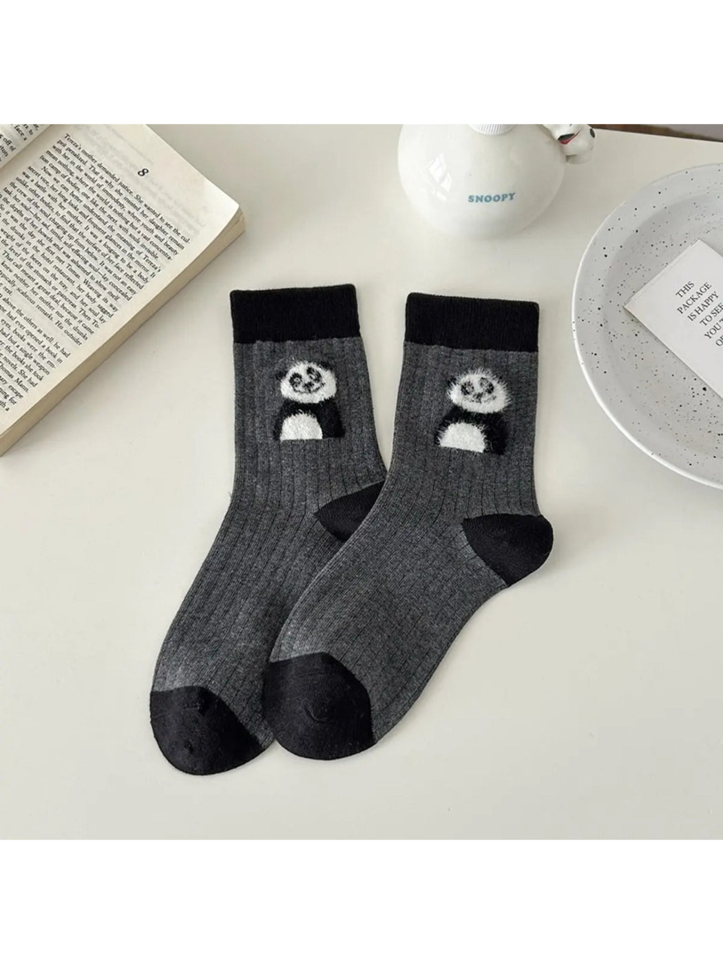 Rufia - Playful Pet Faces Crew Socks