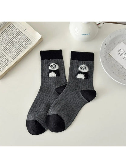 Rufia - Playful Pet Faces Crew Socks