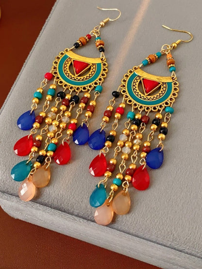 Earwish - Boho Vintage Teardrop Earrings