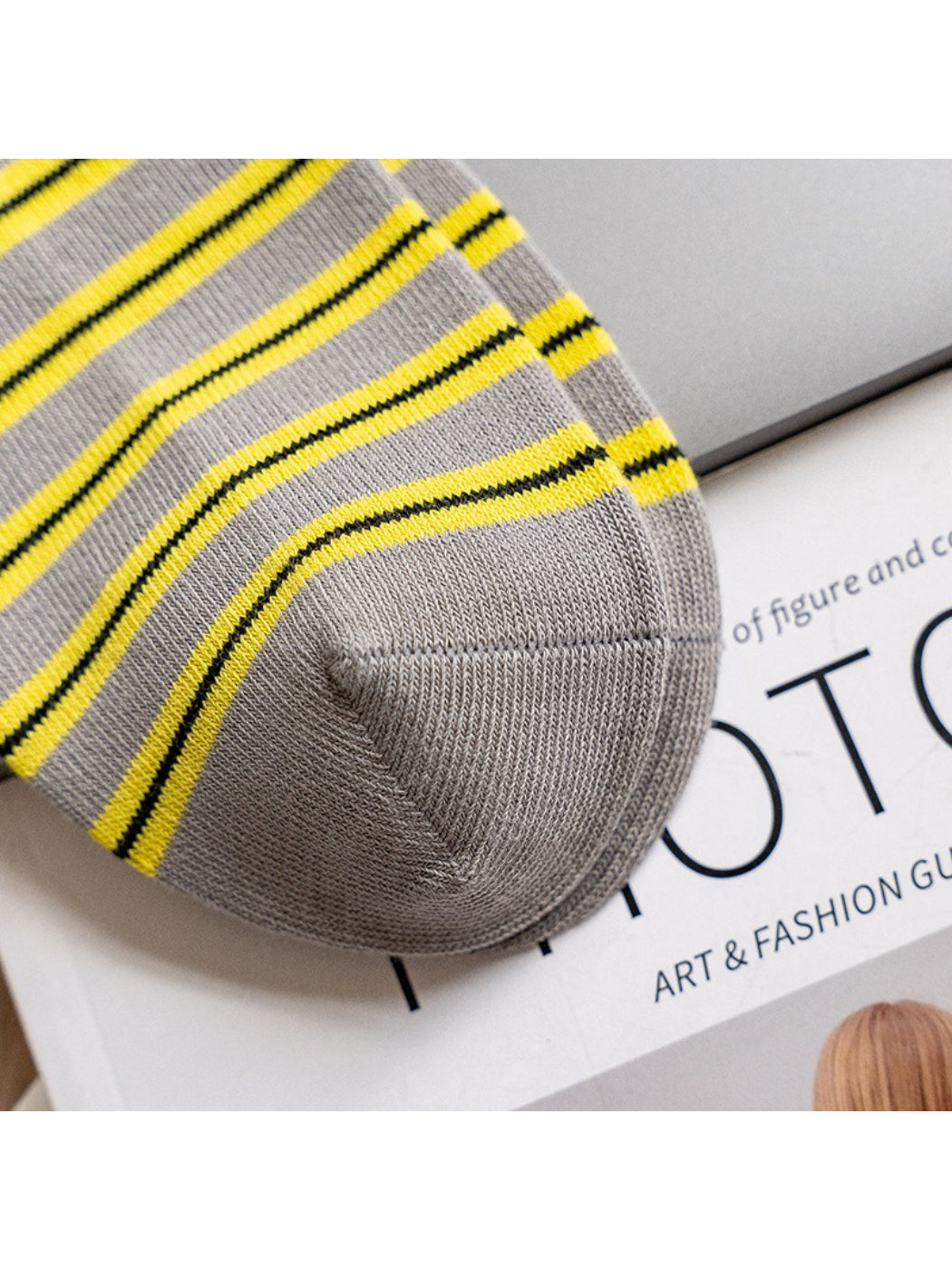 Rufia - Color Block Stripe Crew Socks product image 3